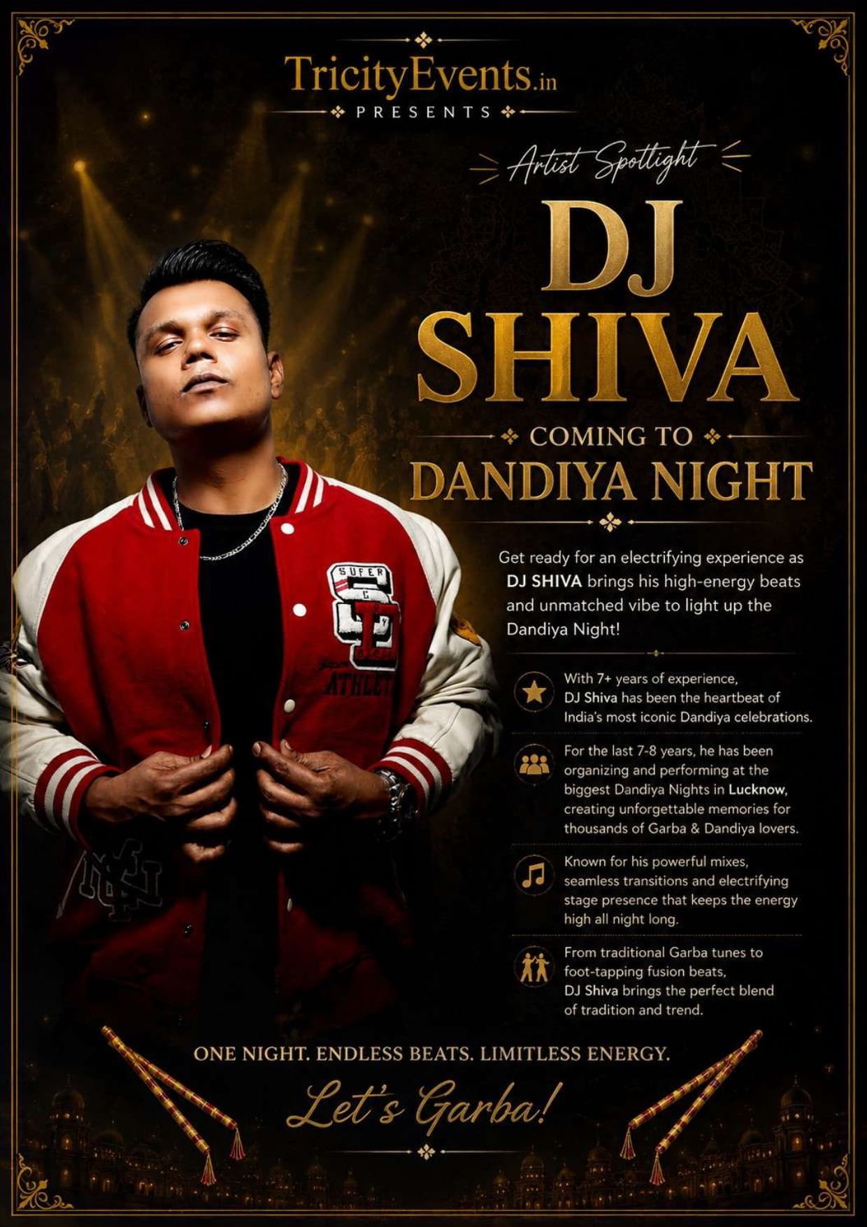 DJ Shiva headline act electrifying the stage live