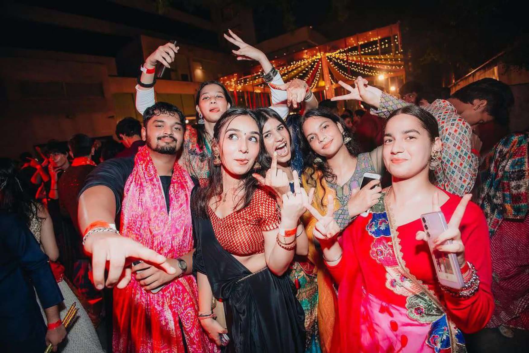 Last Year's Dandiya Night — Electrifying Concert Waves