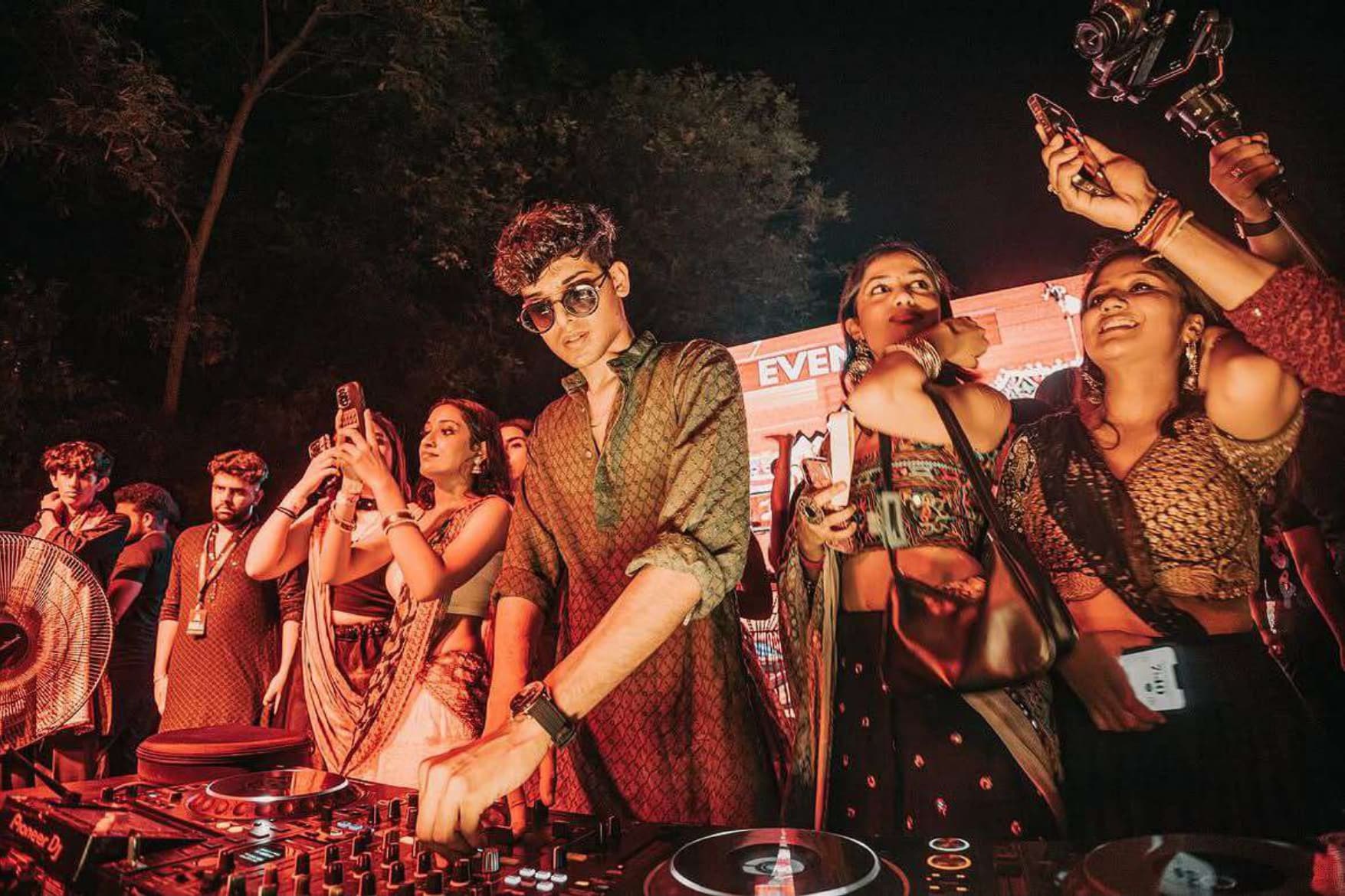 Last Year's Dandiya Night — Memorable Dance Formations